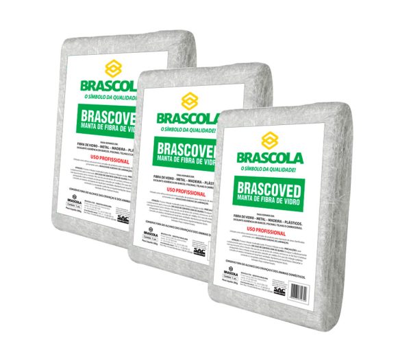 BRASCOVED MANTA DE FIBRA DE VIDRO