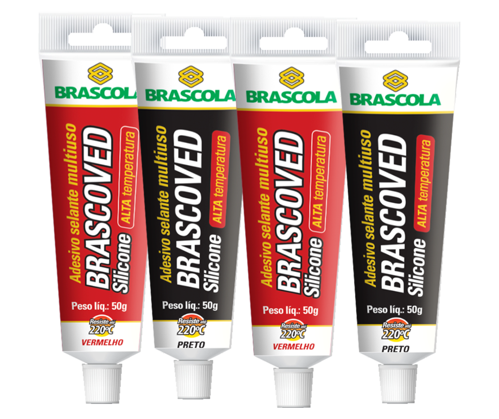 BRASCOVED SILICONE – HIGH TEMPERATURE – Brascola